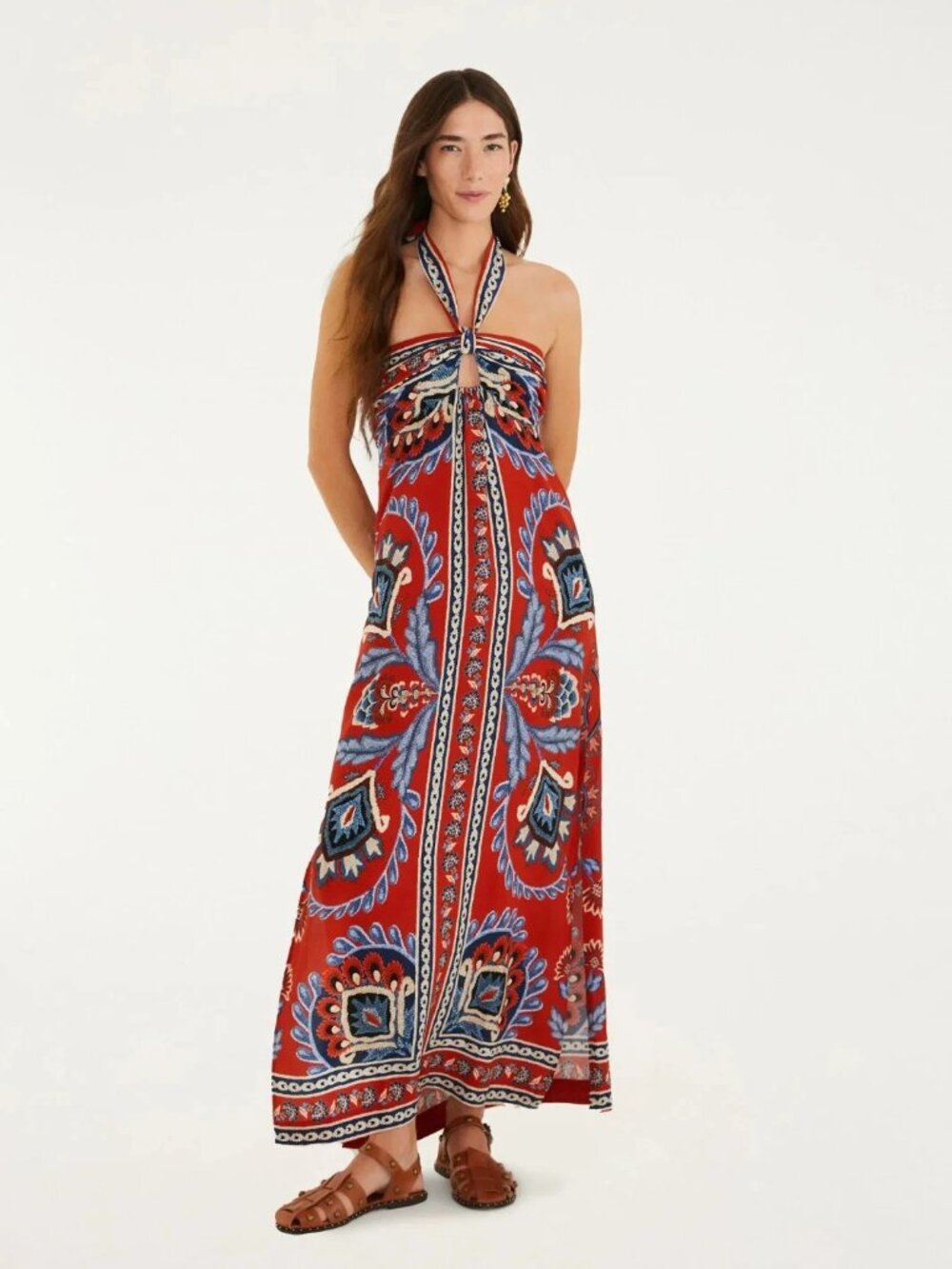 NWT FARM RIO DRESS SIZE MEDIUM PACK6701 5/2 JS